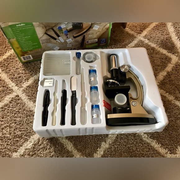 Kids Experiments MICROPRO Microscope Set & Volcano Fun Learning Science Kits - Picture 7 of 16